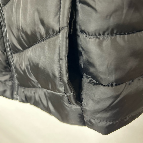 SO Authentic American Heritage Men’s Quilted Black Vest Size L w/2 front pockets - Picture 5 of 6